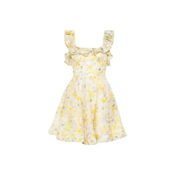 Zimmermann Harmony Ruffled Mini Dress