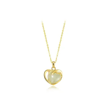 LuluCanaan Glass Cat Eye Necklaces Women's