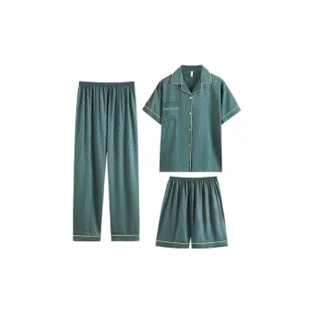 YUZHAOLIN Pajama Set Spring And Summer Men's