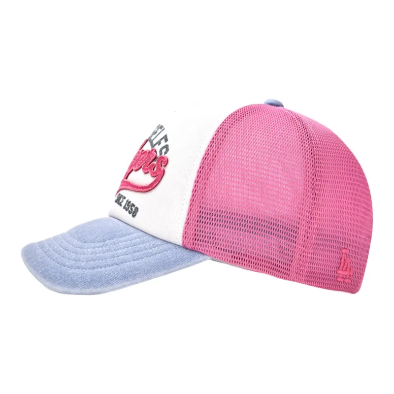 MLB Cotton, Polyester Baseball Caps Unisex Pink-2
