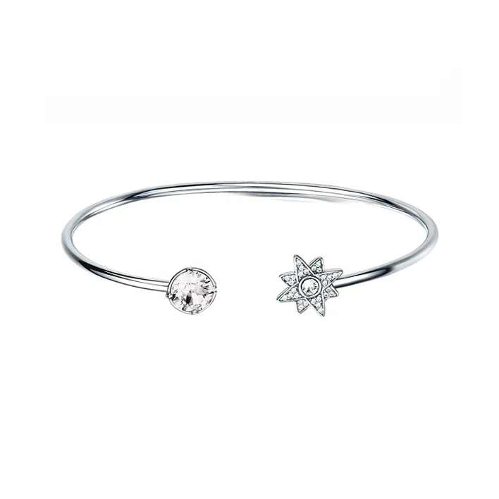 BROSWAY 925 Sterling Silver Bangles Women's Silver-1