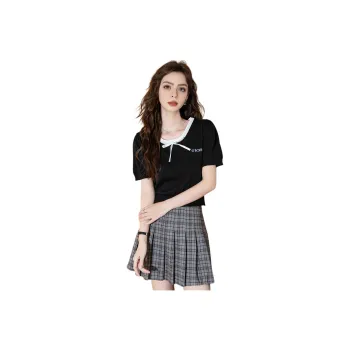 FAWENXIANGZI Knitwear Women's Black