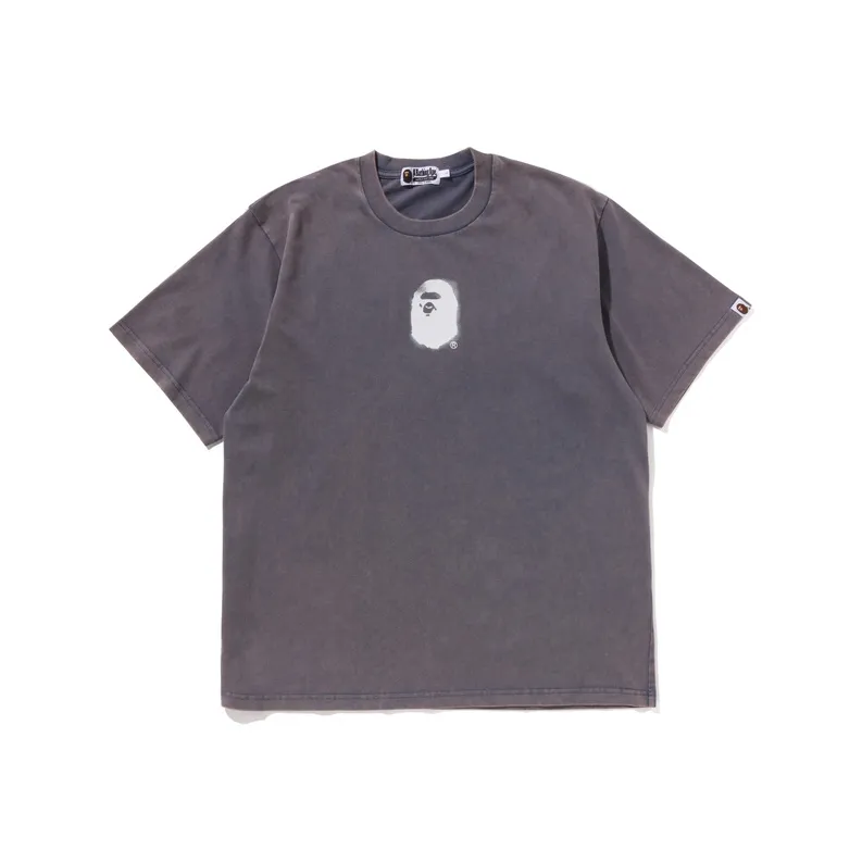 A BATHING APE Pigment Print Ape Head Relaxed Fit Tee-3