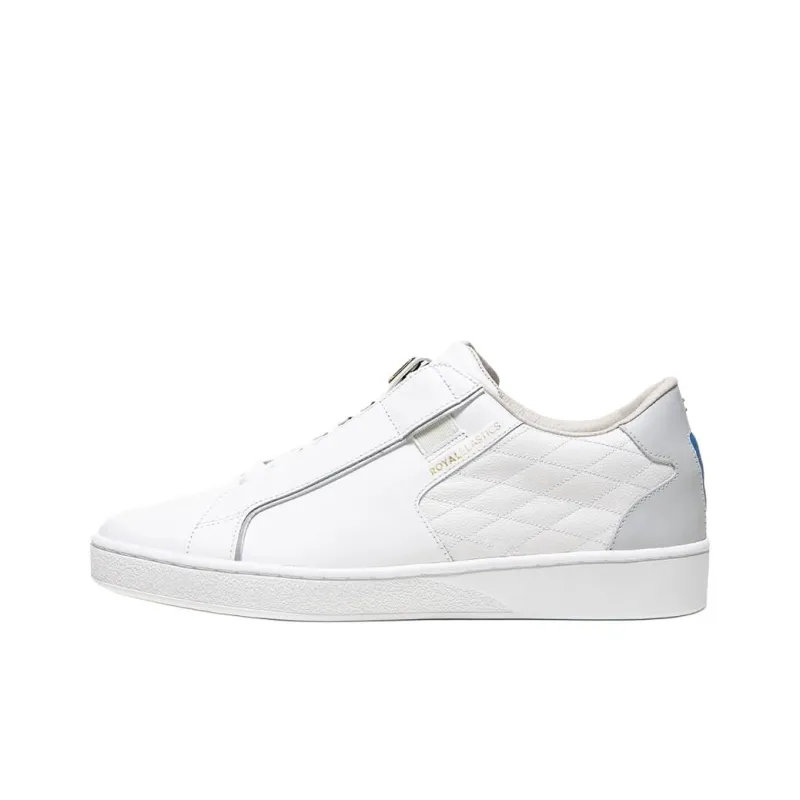 ROYAL ELASTICS ADELAIDE LUX Abrasion Resistant Low Top Skateboard Shoes Men's White-0