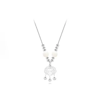 RboySe Alloy Necklaces Women's Silver