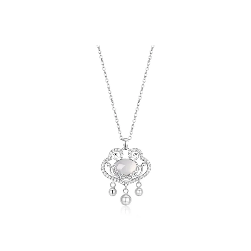 Wylyp 925 Sterling Silver Necklaces Women's-0