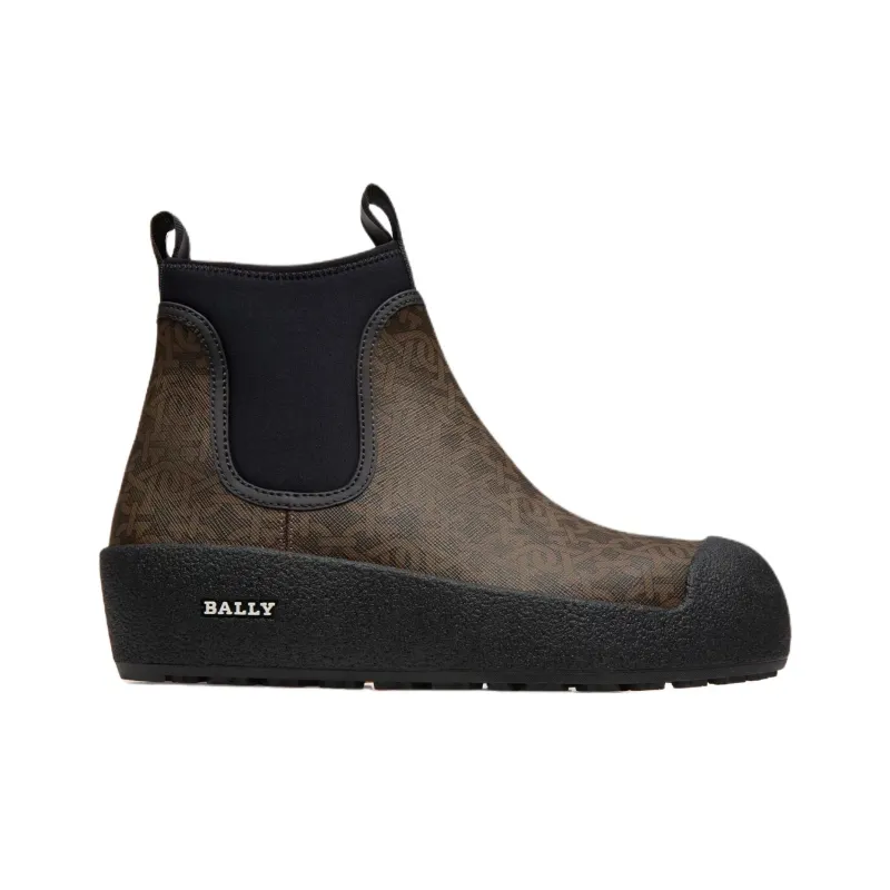 BALLY Gadey Tpu Chelsea Boots Women's Brown-1