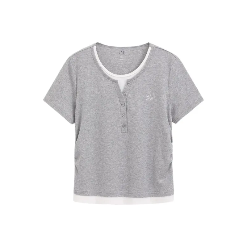 GAP T Shirts Women's Light Gray-0