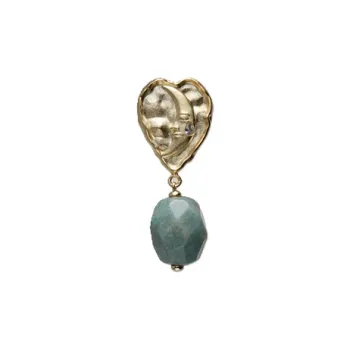 Lost In Echo Waterdrop Heart Shaped Earrings Women's
