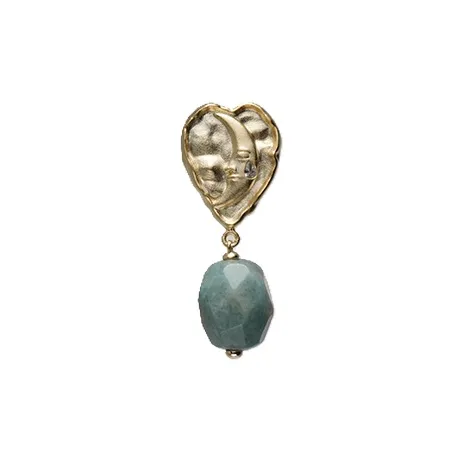 Lost In Echo Waterdrop Heart Shaped Earrings Women's