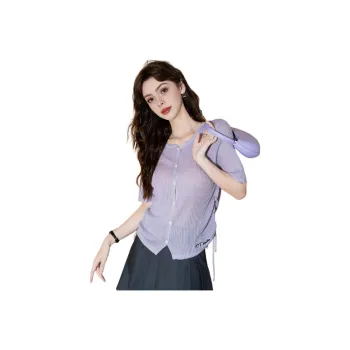 FAWENXIANGZI Knitwear Women's Purple