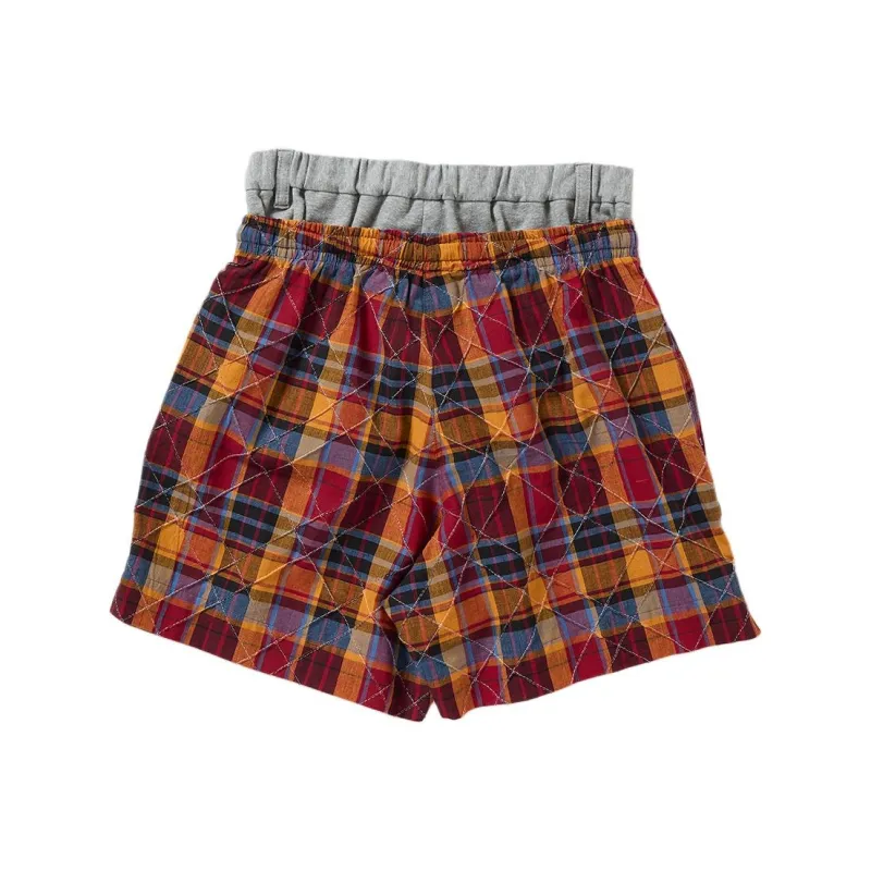 Perverze Casual Shorts Women's Orange-1