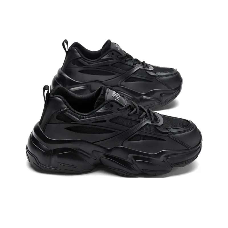 DEVIL AND ANGEL Height Increasing Abrasion Resistant Slip Resistant Low Top Chunky Sneakers Unisex-6