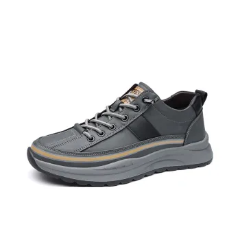 PTLS Men's Casual Shoes Men Low Top White/Brown/Gray