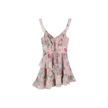 KYKW Slip Dresses Women's Pink