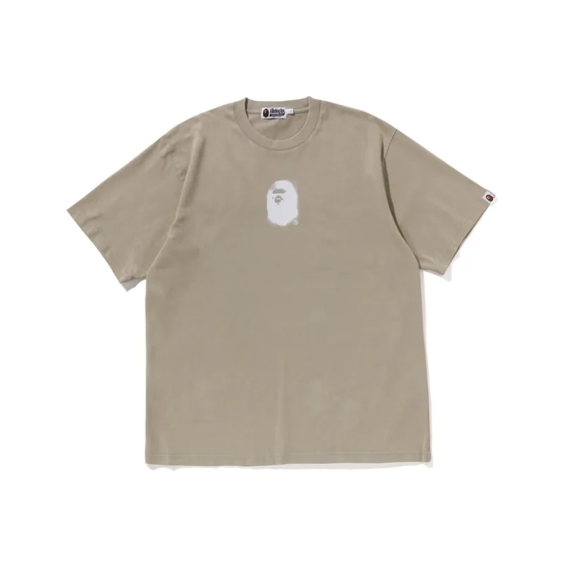 A BATHING APE Pigment Print Ape Head Relaxed Fit Tee-5