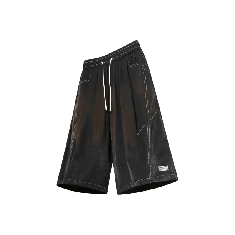 Supremo Cat Denim Shorts Unisex-2