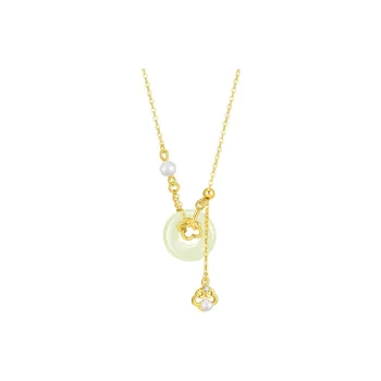 SOFTDORA Chalcedony Necklaces Women's