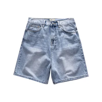 Jeep Denim Shorts Unisex Snowflake Blue