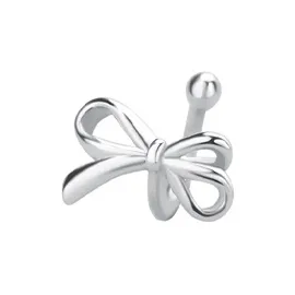 NVBBK S925 Silver Clip On Earrings Women's