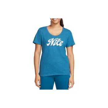 Nike Clothing T Shirts Women's Blue