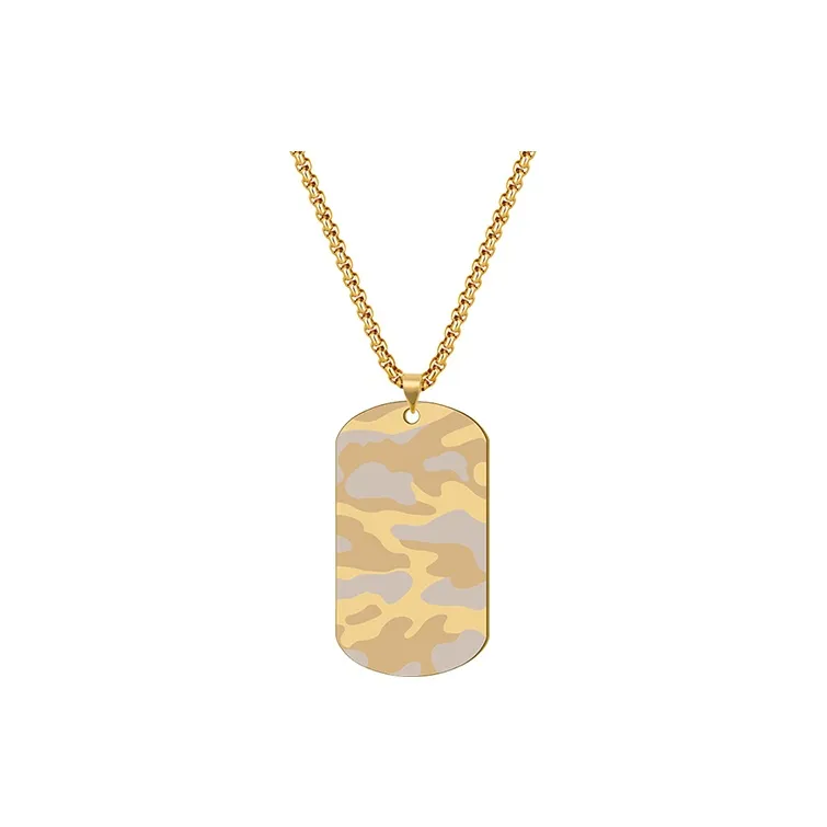 BYG Stainless Steel Necklaces Unisex Gold-0