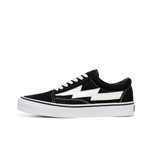CHERRY&KALIKA Low Top Canvas Shoes Men's Black
