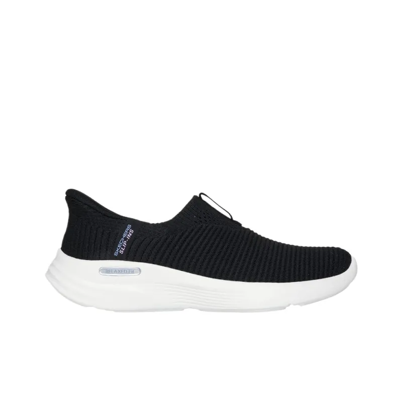 Skechers Relaxed Fit Low Top Casual Shoes Women's Black-1