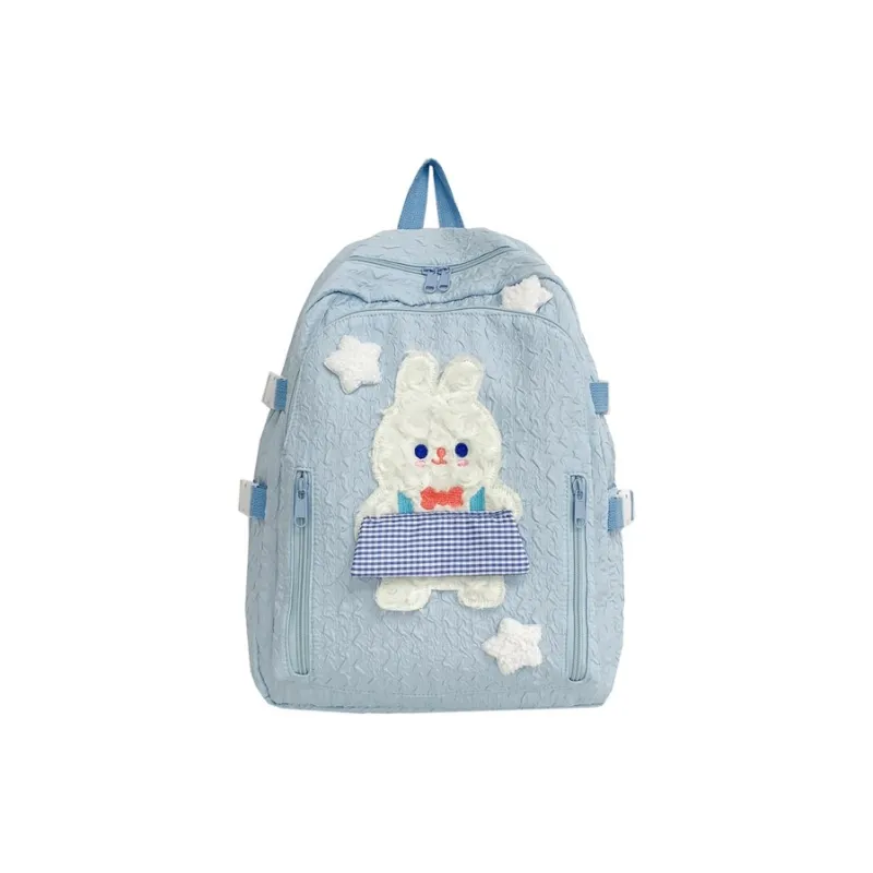 WICKBUEN Composite Cloth Backpack And Outbound Bag Women's Multicolor-11