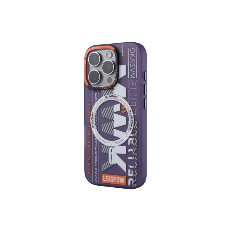 DEPA PC Material Semi Transparent Trendy Magnetic Phone Cases Compatibility With Apple 12/13/14/15/16 Series-3