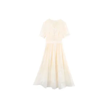 A Paradise For Awakening Short Sleeved Dress Women's