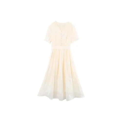 A Paradise For Awakening Short Sleeved Dress Women's