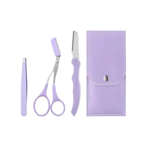 Love Of Wormwood Purple Portable Minimalist Style Eyebrow Set