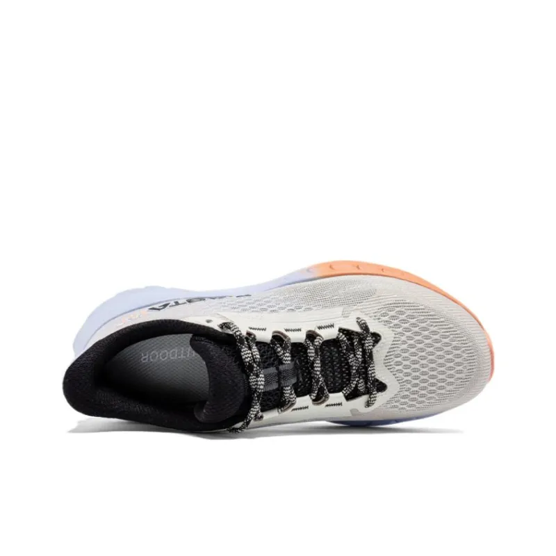 361° Slip Resistant And Breathable Low Top Trail Running Racing Running Shoes Women's Gray Orange Purple-4
