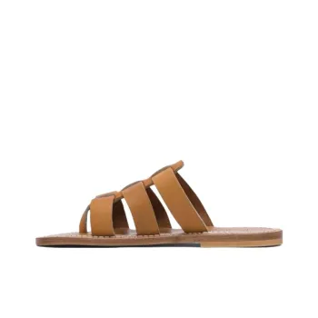 K Jacques St Tropez Slide Slippers Women's Brown