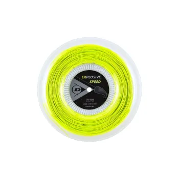 DUNLOP Tennis Racket Strings Polyester Unisex 240m Yellow