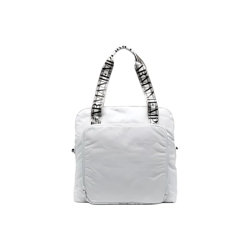 EMPORIO ARMANI Polyester With Nylon Maternity And Baby Bag One Shoulder Handbag Women's Gray-1