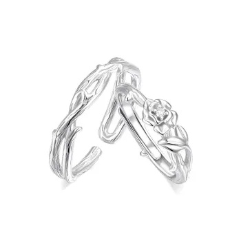 Golden Bliss S925 Silver Rings Unisex