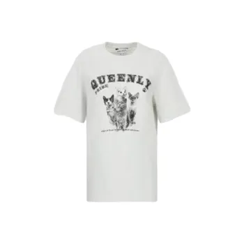 URBAN REVIVO T Shirts Women's Heather Gray