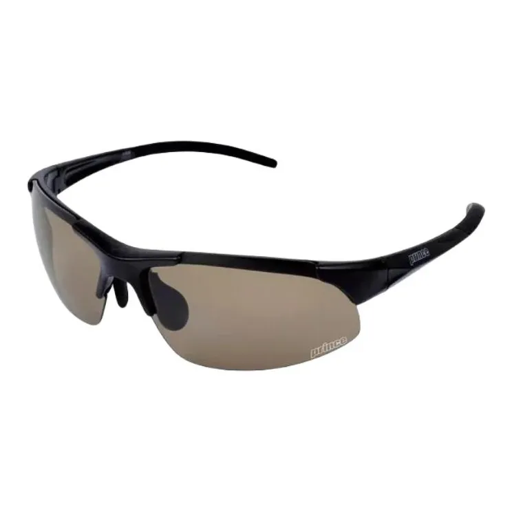 PRINCE Nylon Resin Irregular Shape Sunglasses Unisex Black-0