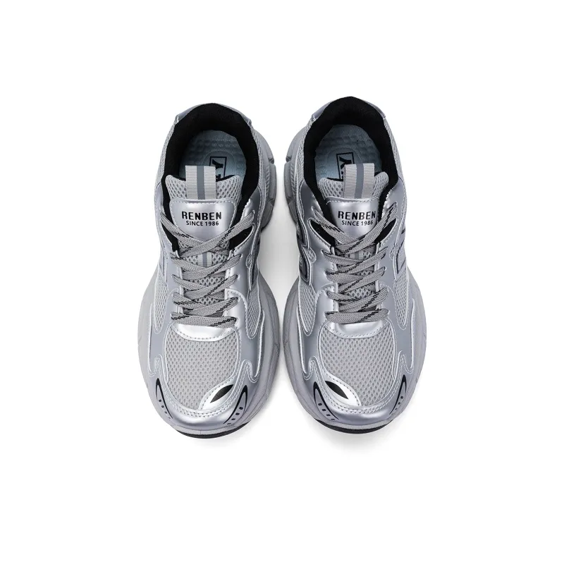 RENBEN Lightweight Anti Slip Low Top Chunky Sneakers Men's-9
