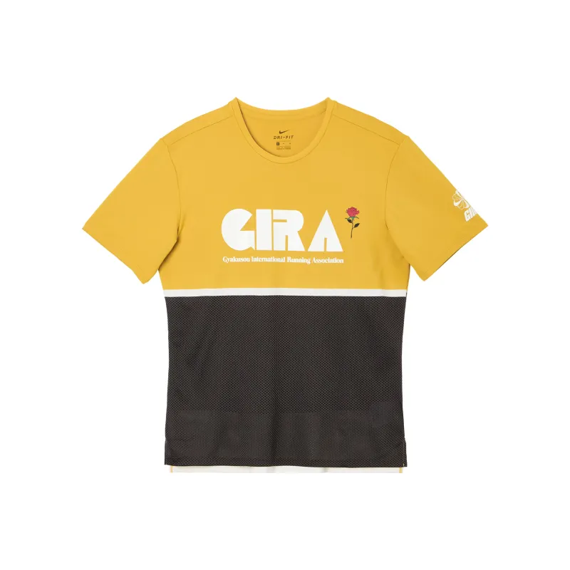 Nike T Shirts Unisex Yellow-1