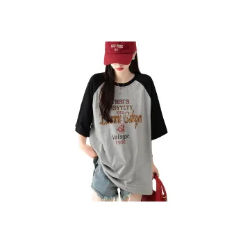 HTHK T Shirts Women's Black Gray Color