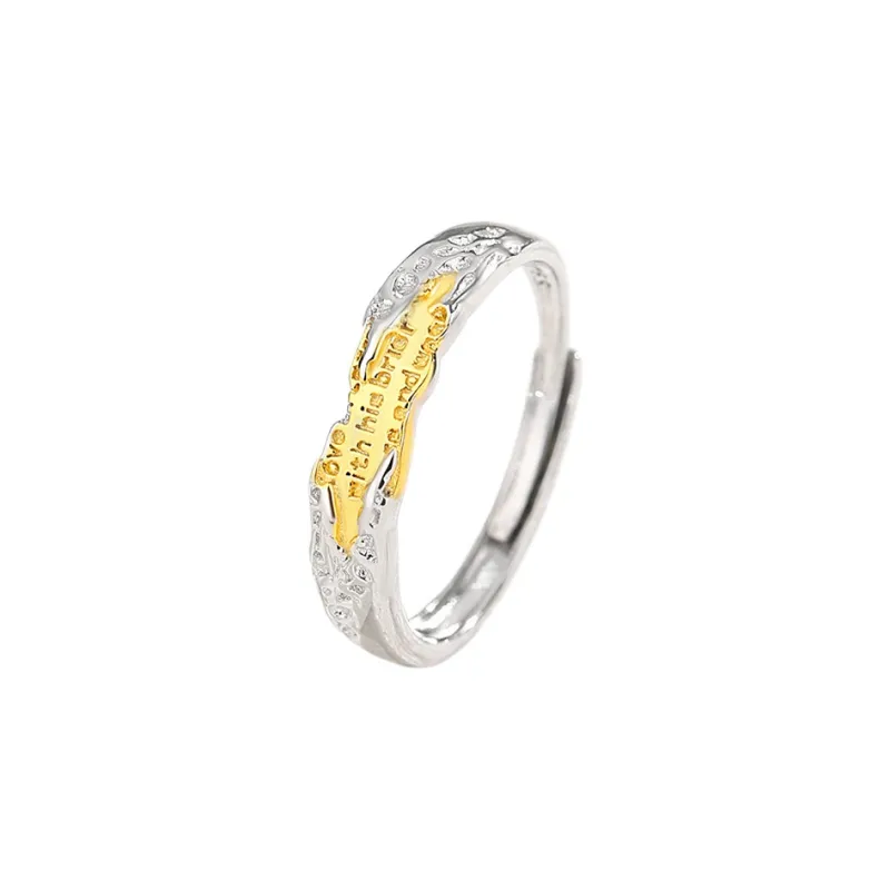 YINGNIXINDONG 925 Sterling Silver Rings Unisex-6