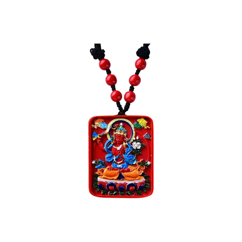 MUXIANG Cinnabar Necklaces Unisex-7