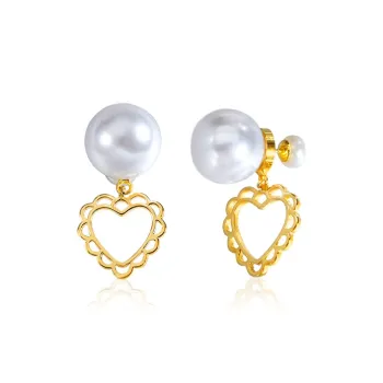 IDOKAWA Pearl Stud Earrings Women's