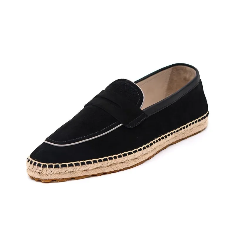 Kitamachi Espadrilles Men Jade Ink Black/Mint Green/Ginkgo Yellow/Summer Cloud Gray/Misty Rain Gray/Morotai Green-32