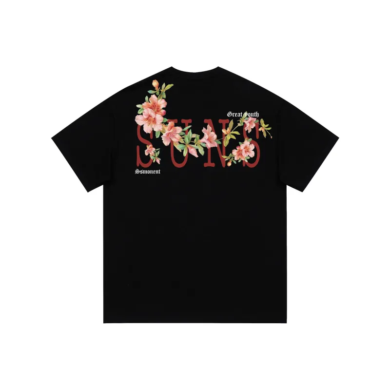 SUNSETMONENT Short Sleeved T Shirts Unisex-0