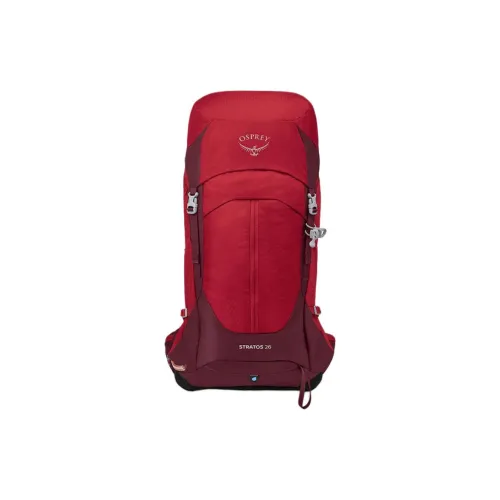 OSPREY Mountaineering Bag Outdoor Bag Nylon Fabric 26L Red & Dark Red Unisex