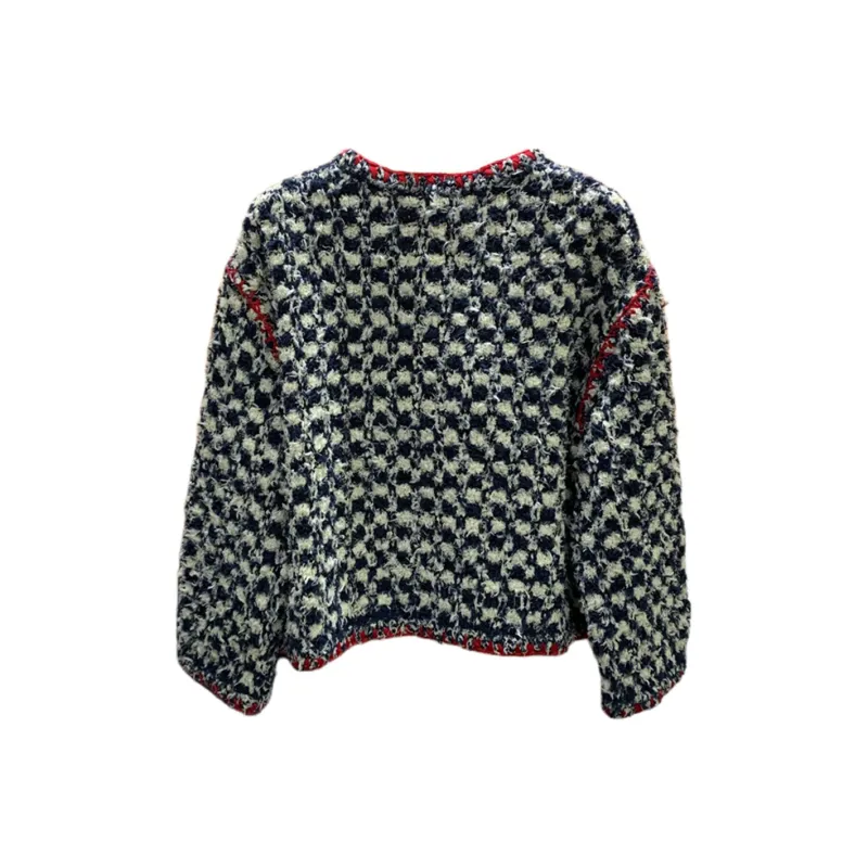 CHANEL 21C Early Spring Vacation Collection Jackets & Coats Women's Red Blue-1